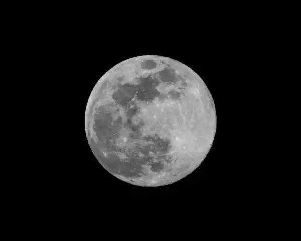A Full Moon Over Colorado.