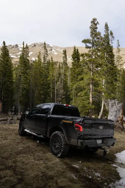 Ford F-150 Tremor at elevation, Colorado.