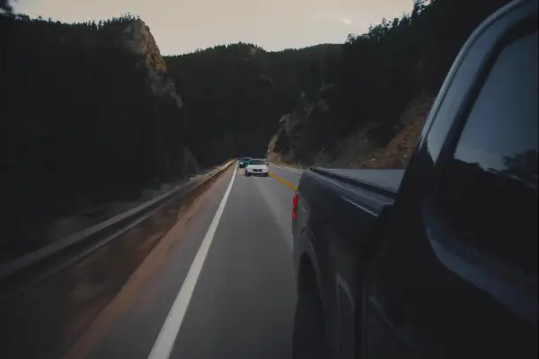 Cars Flanking Boulder Canyon with @emerz.alt on insta